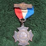 Photos of the actual 1911 Peace Monument medal in our archives I photographed in 2015. - Front
